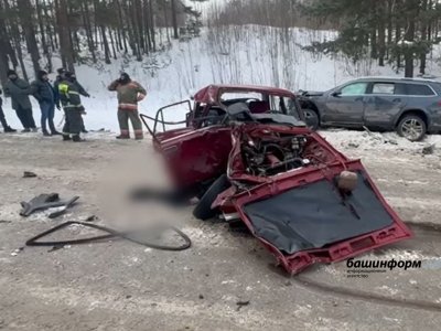 В Башкирии во встречном ДТП погиб подросток